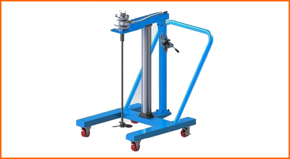 Mechanical Stirrer with Lifting Device